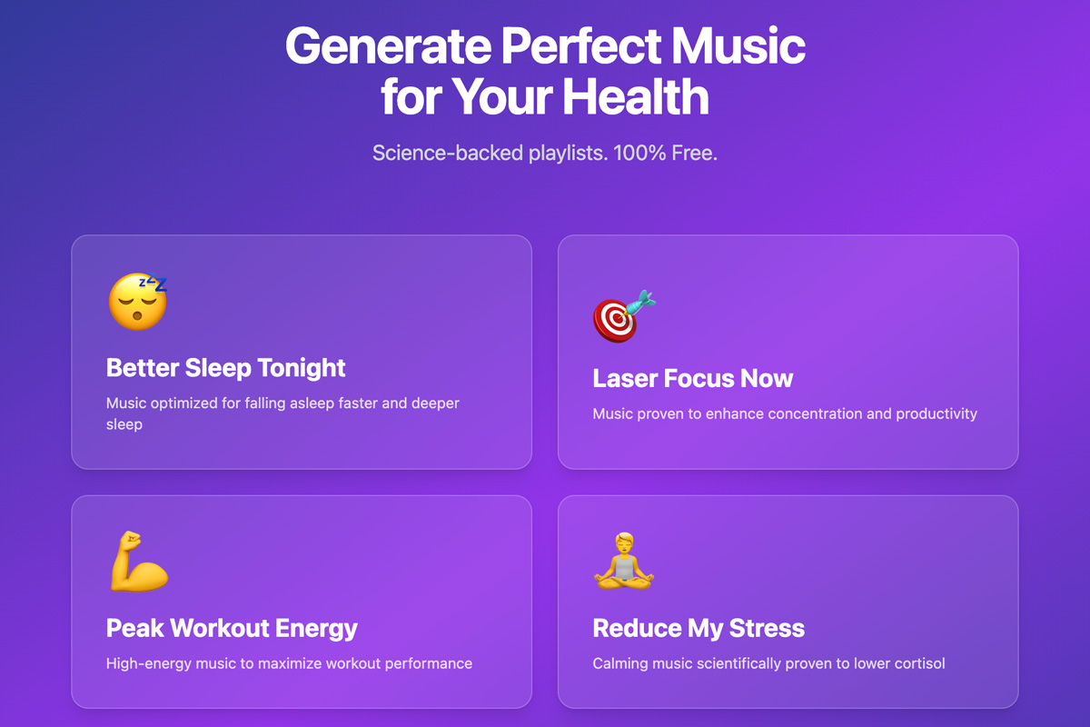 MusicRx project screenshot
