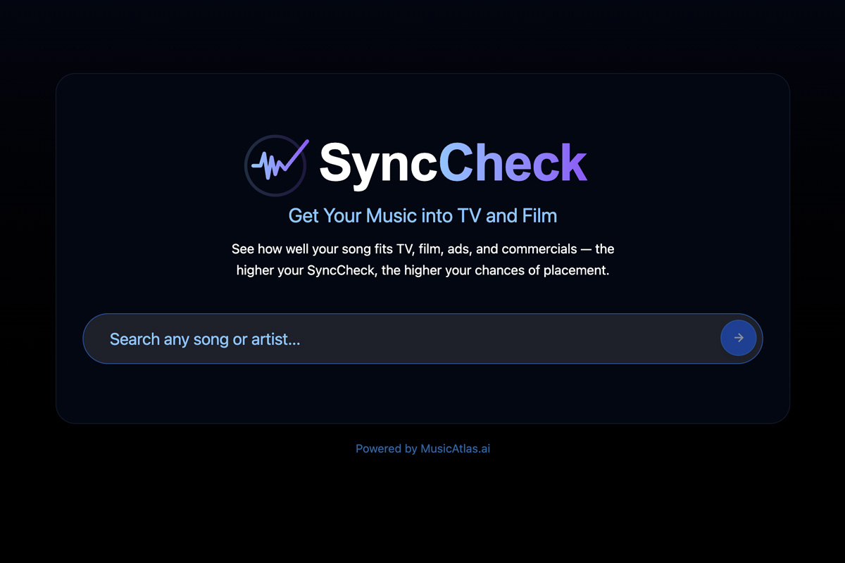 SyncCheck project screenshot